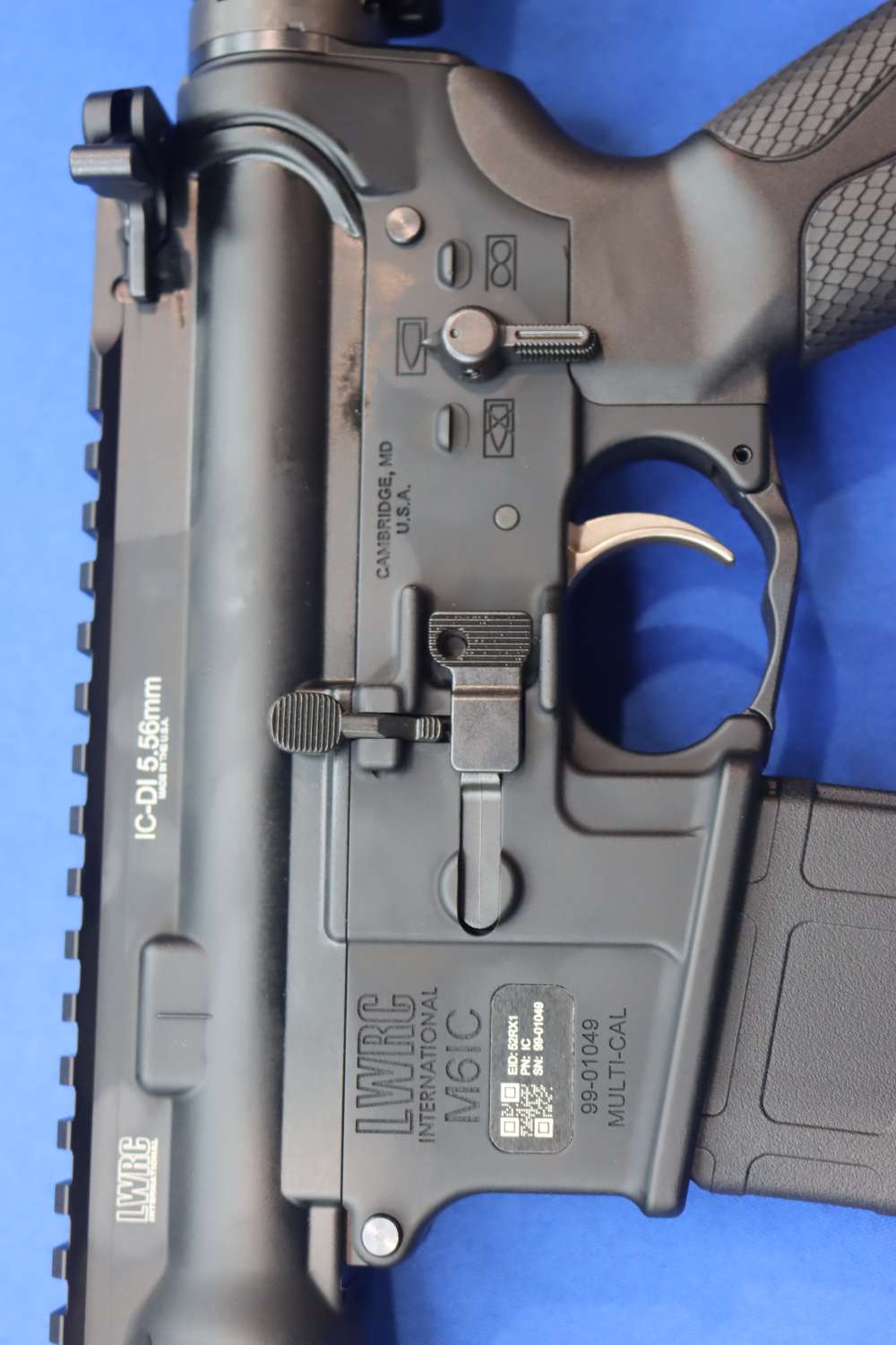 LWRC Model COMP IC-DI AR15 Rifle 5.56 NATO 16" Spiral Fluted AR 556 MLOK TB-img-17
