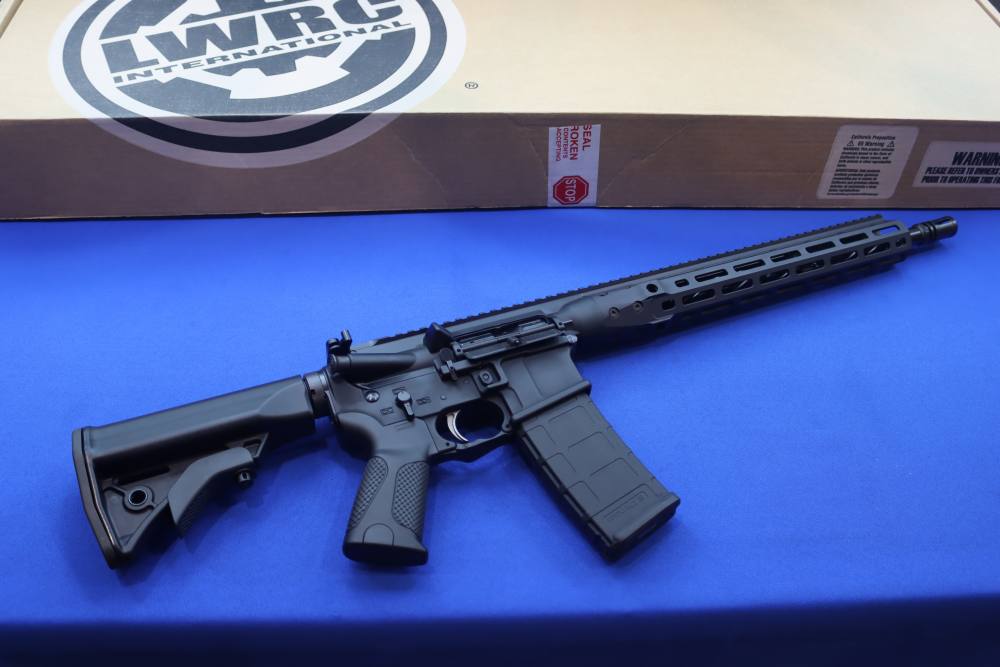 LWRC Model COMP IC-DI AR15 Rifle 5.56 NATO 16" Spiral Fluted AR 556 MLOK TB-img-0