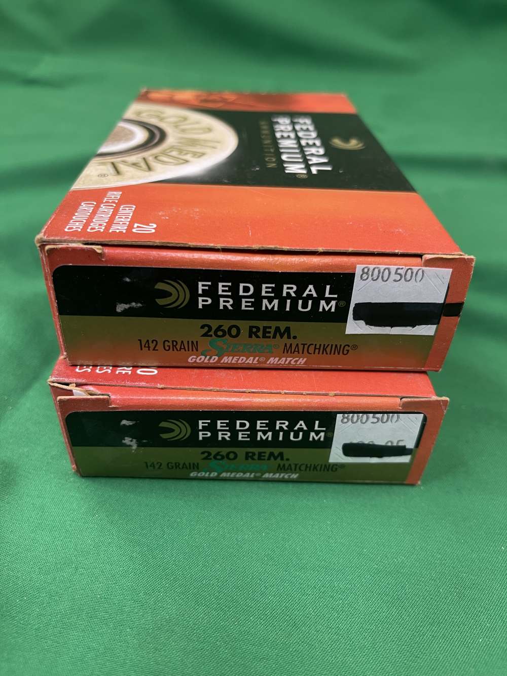Federal Premium 260 Rem 142gr Sierra MatchKing 40 Rounds total!-img-0