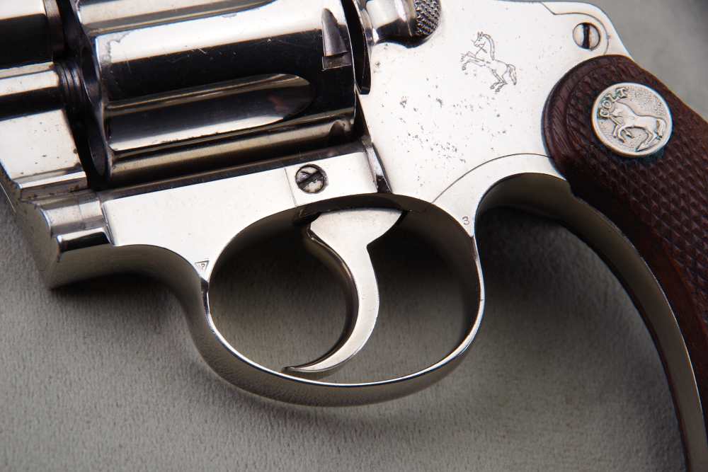 Extremely Rare 1926 Colt Pre-Detective Special 2'' Nickel w/ Factory Letter-img-9