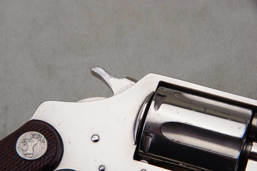Extremely Rare 1926 Colt Pre-Detective Special 2'' Nickel w/ Factory Letter-img-14