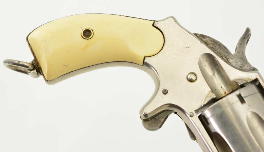  Scarce Antique Long Barrel Hopkins & Allen Mfg XL No.5 38 Revolver-img-1