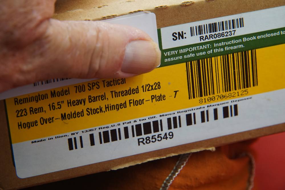 USED Remington 700 SPS Tactical 223 REM 16.5" threaded barrel W/ Vortex sco-img-40