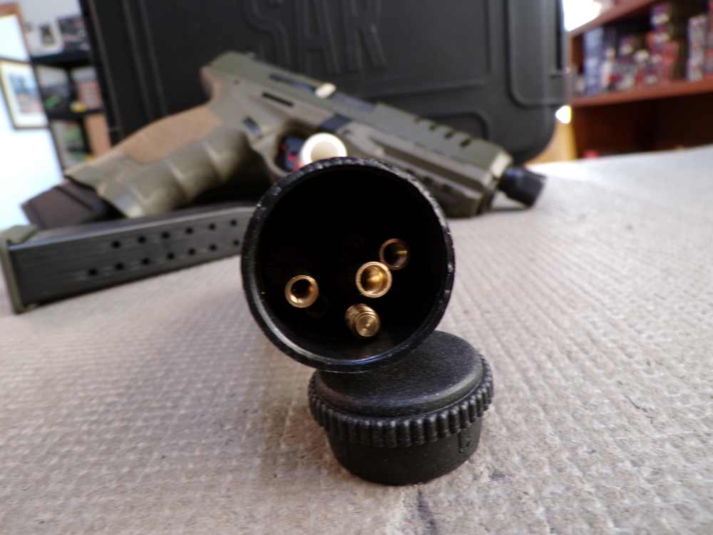 Sarsilmaz SAR9 SOCOM 9mm Luger 21+1 5.20" Black Threaded Barrel SAR9SOCOMOD-img-3