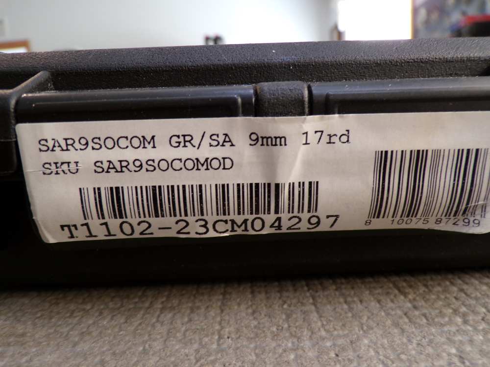 Sarsilmaz SAR9 SOCOM 9mm Luger 21+1 5.20" Black Threaded Barrel SAR9SOCOMOD-img-17