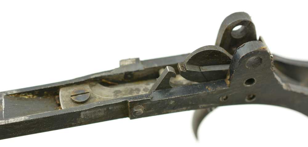 Antique Winchester Model 1873 1st Model Barreled Action w/ Set Trigger -img-25