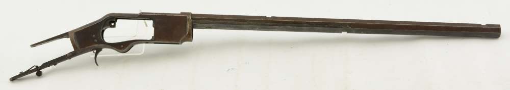 Antique Winchester Model 1873 1st Model Barreled Action w/ Set Trigger -img-1