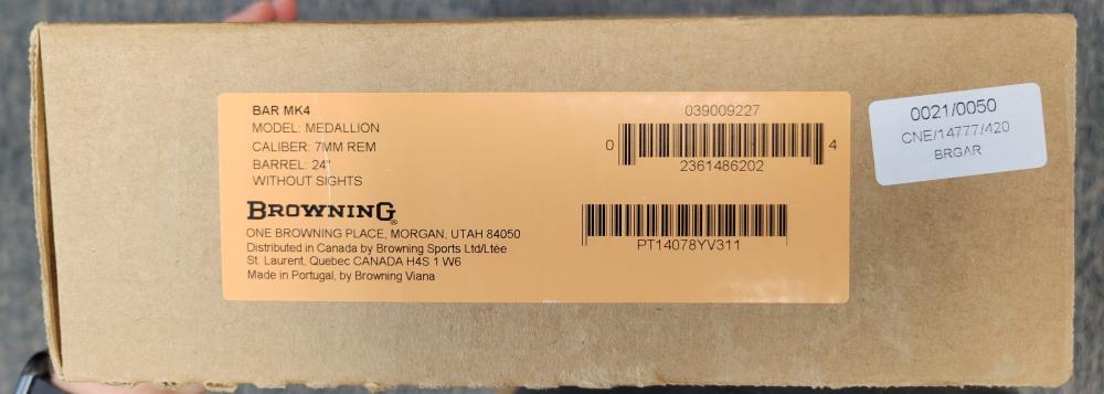 BROWNING BAR MK4 MEDALLION 7MM REM. LIKE NEW IN BOX-img-11