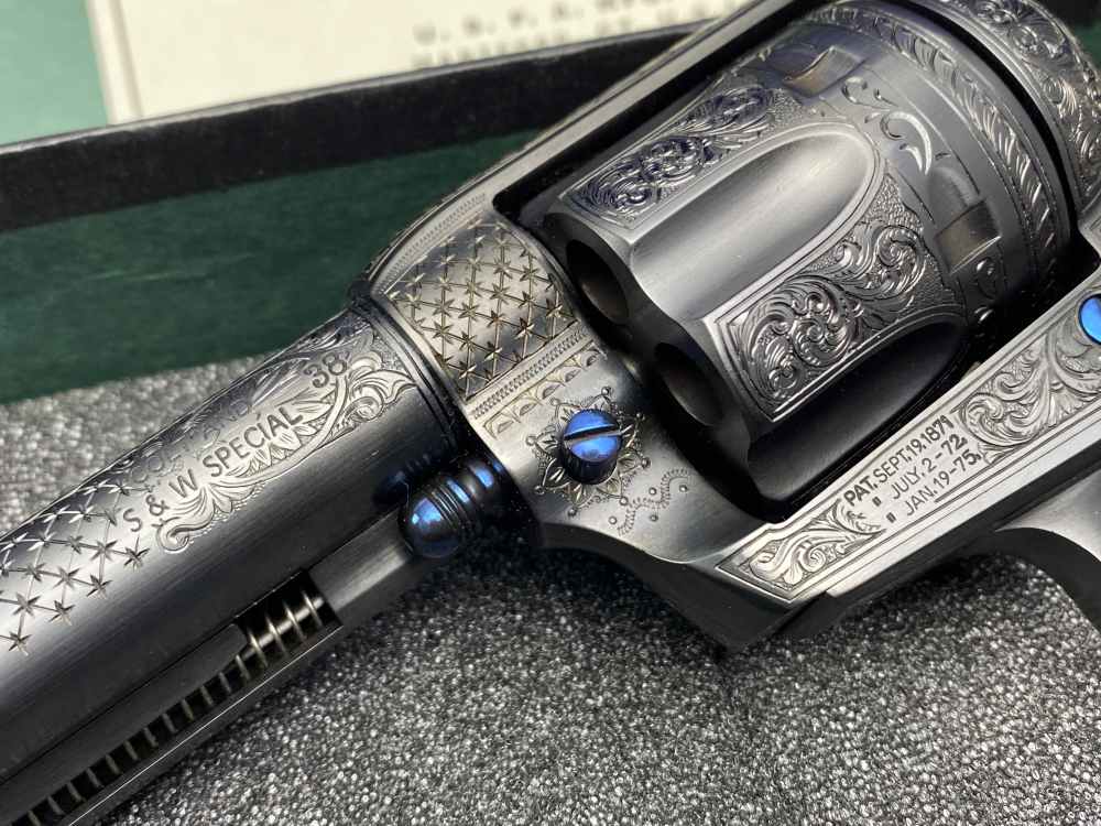 MARK SWANSON FEGA MASTER ENGRAVED USFA SAA - MATCHED CONSECUTIVE PAIR! 2/2-img-15
