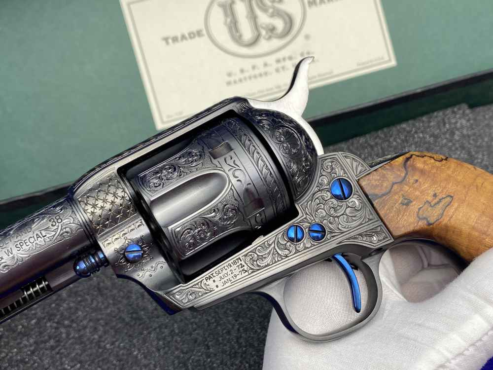 MARK SWANSON FEGA MASTER ENGRAVED USFA SAA - MATCHED CONSECUTIVE PAIR! 2/2-img-64