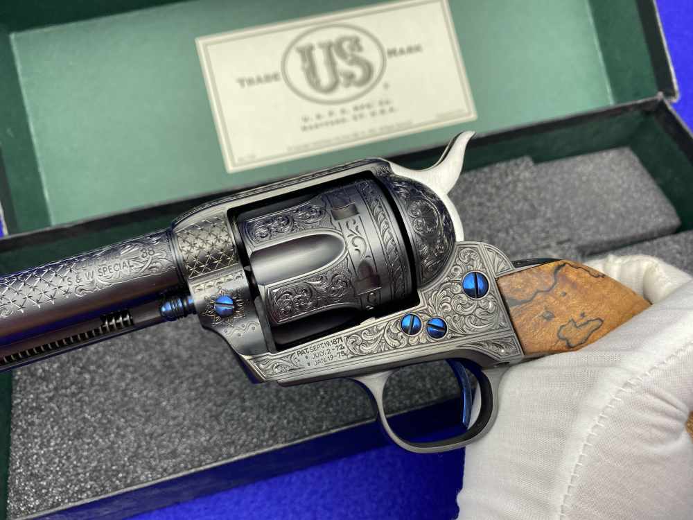 MARK SWANSON FEGA MASTER ENGRAVED USFA SAA - MATCHED CONSECUTIVE PAIR! 2/2-img-91