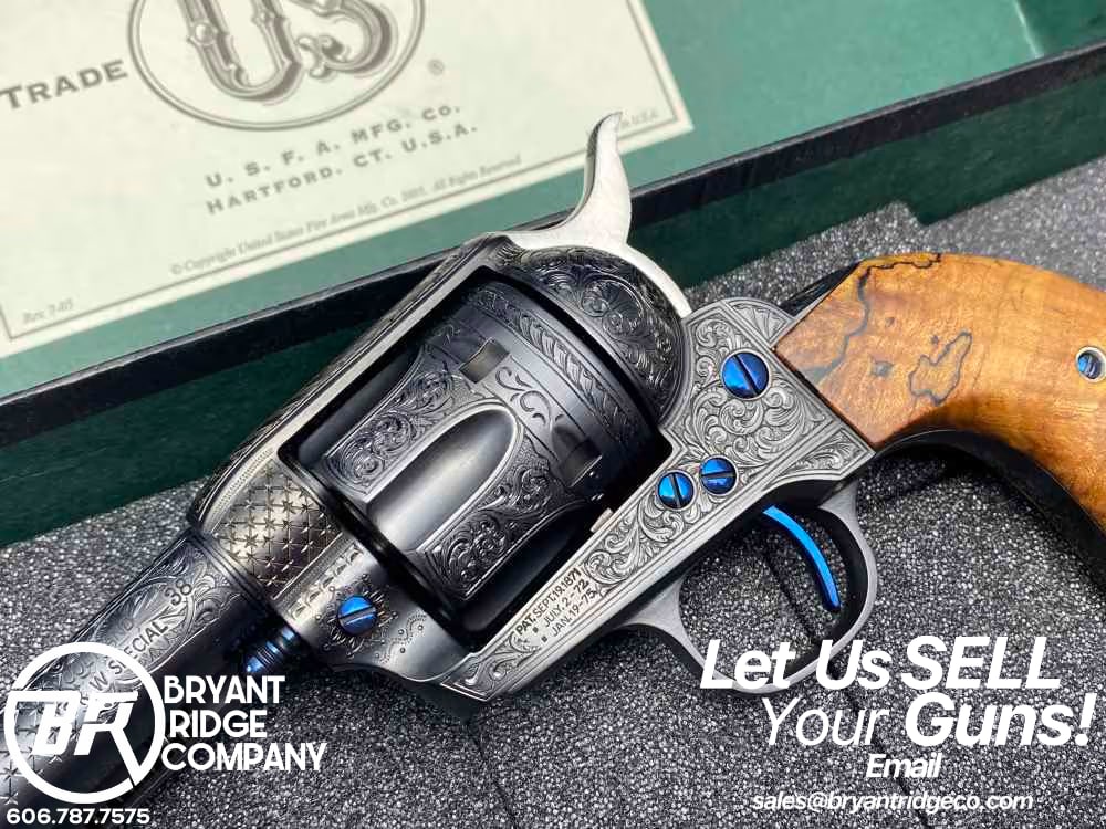 MARK SWANSON FEGA MASTER ENGRAVED USFA SAA - MATCHED CONSECUTIVE PAIR! 2/2-img-0
