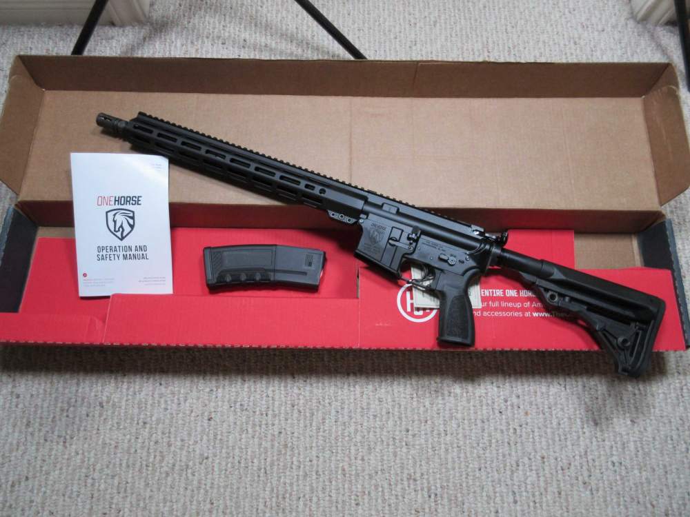 One Horse OH-15 Express Atrius Forced Reset, 5.56mm.223 16" 30RD MAG-img-0