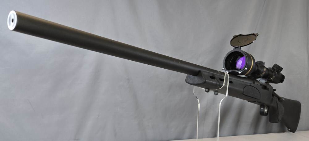 Remington 700 Left Hand .17 REM Fireball w/ Leupold VX-L 4.5-14x50mm Scope-img-9