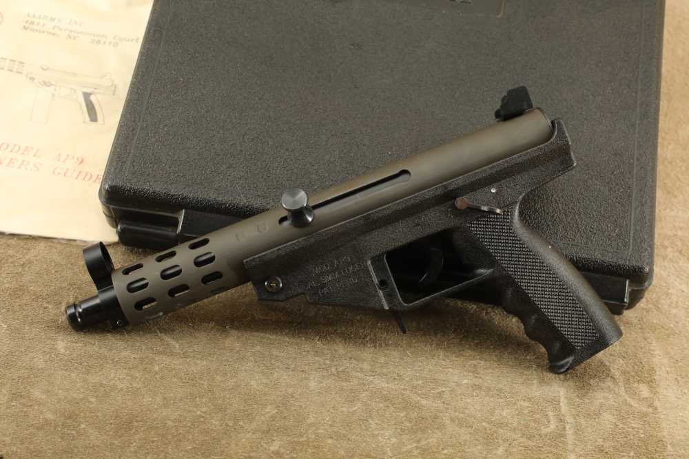 A.A. Arms INC. Model AP9 5" 9mm Semi-Automatic Pistol Cobray Tec 9 -img-5
