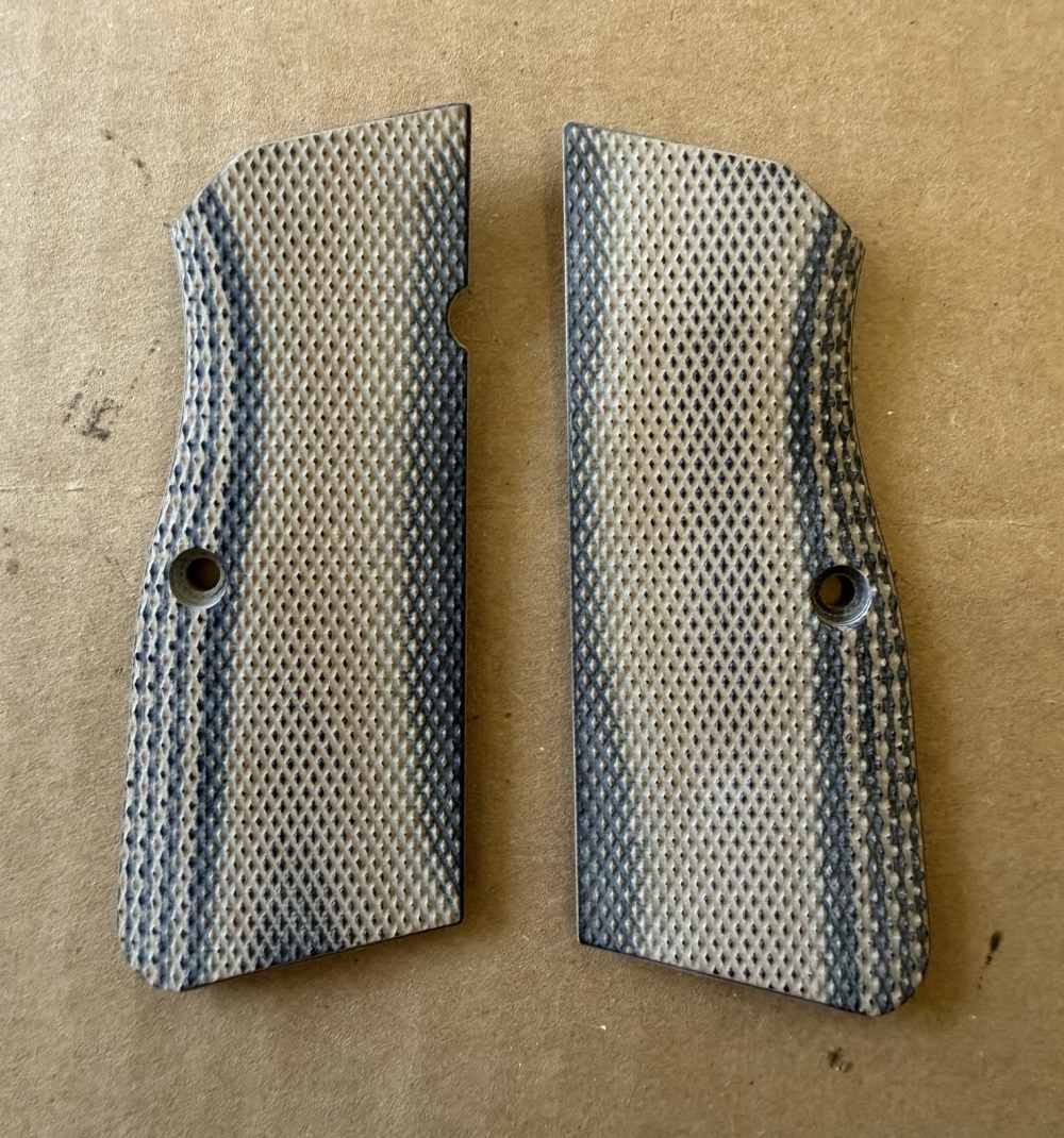 LOK Grips Browning Hi-Power | SA-35 Thin Checkered-img-0