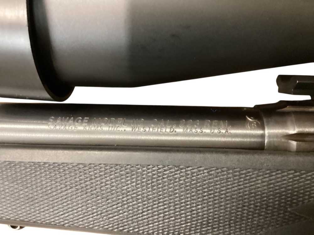 Savage 112 223 Rem, Good condition. -img-7