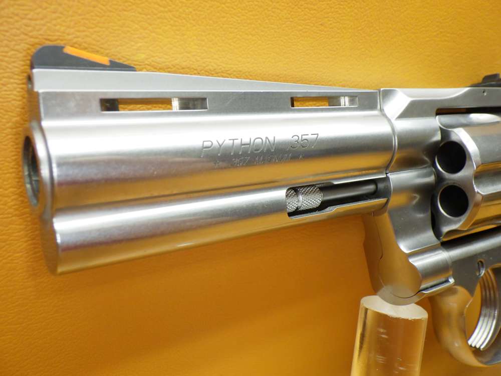 Colt Python 357 Mag 4.25"Bbl SS (SP4WTS) - Great Looking Snake Gun-img-11