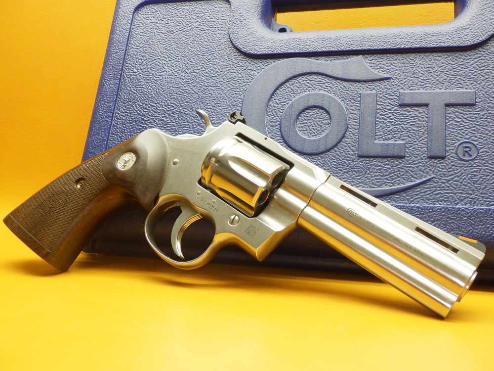 Colt Python 357 Mag 4.25"Bbl SS (SP4WTS) - Great Looking Snake Gun-img-0