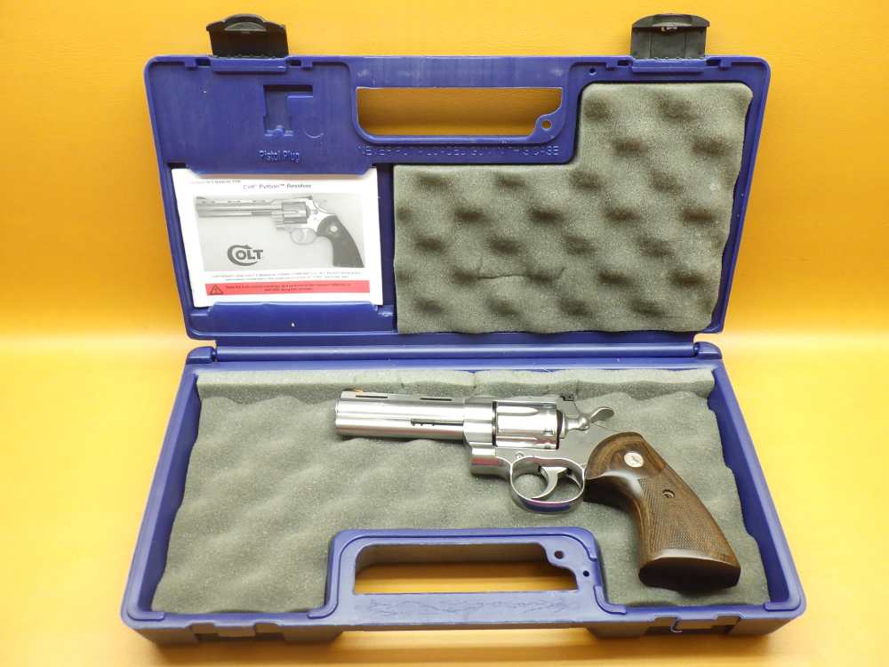 Colt Python 357 Mag 4.25"Bbl SS (SP4WTS) - Great Looking Snake Gun-img-24