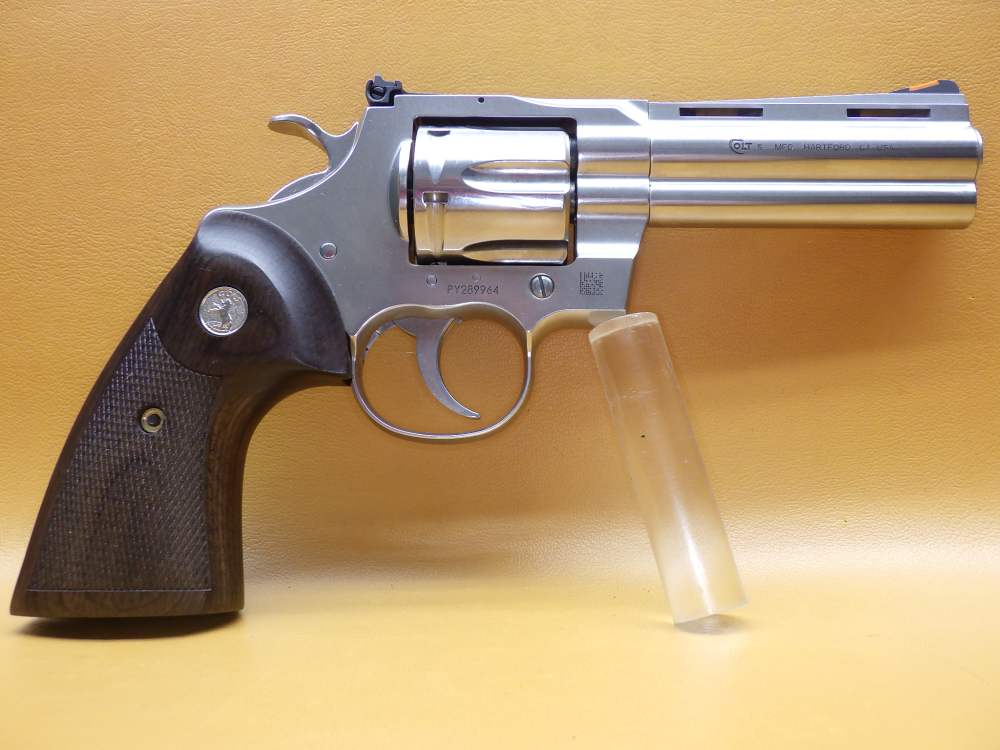 Colt Python 357 Mag 4.25"Bbl SS (SP4WTS) - Great Looking Snake Gun-img-1