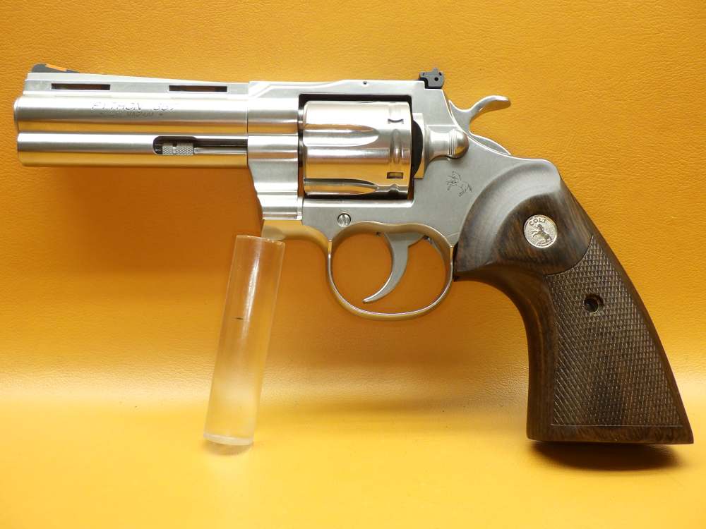 Colt Python 357 Mag 4.25"Bbl SS (SP4WTS) - Great Looking Snake Gun-img-7