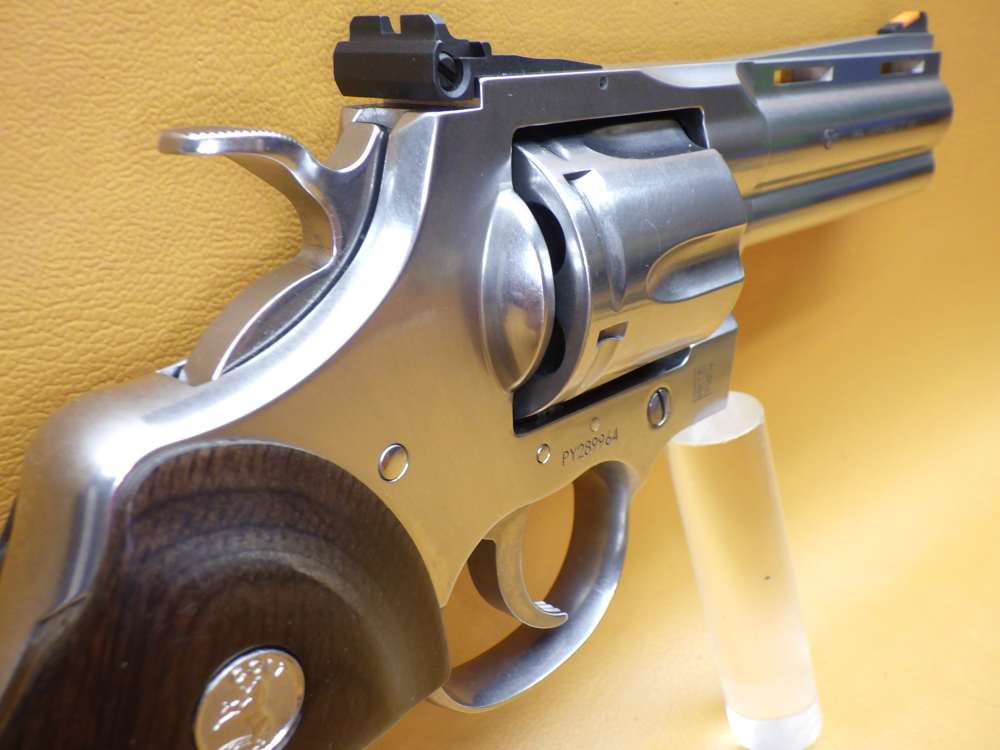 Colt Python 357 Mag 4.25"Bbl SS (SP4WTS) - Great Looking Snake Gun-img-4