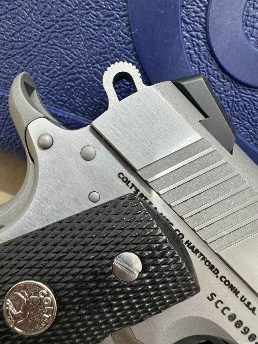Colt government model MKIV Series 70/ Model O, 45 colt, w/ extra handles-img-16