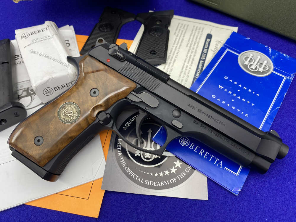 Beretta M9 25th Anniversary 9mm Black 4.9" *LIMITED EDITION 631 OF 2,010*-img-10