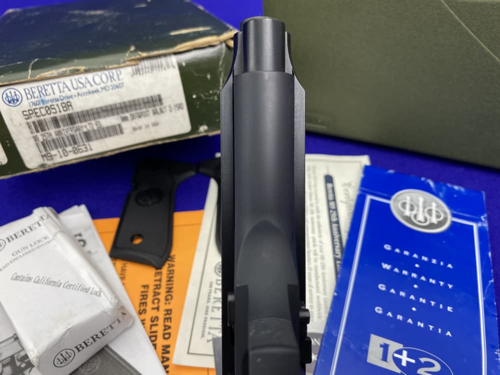 Beretta M9 25th Anniversary 9mm Black 4.9" *LIMITED EDITION 631 OF 2,010*-img-30