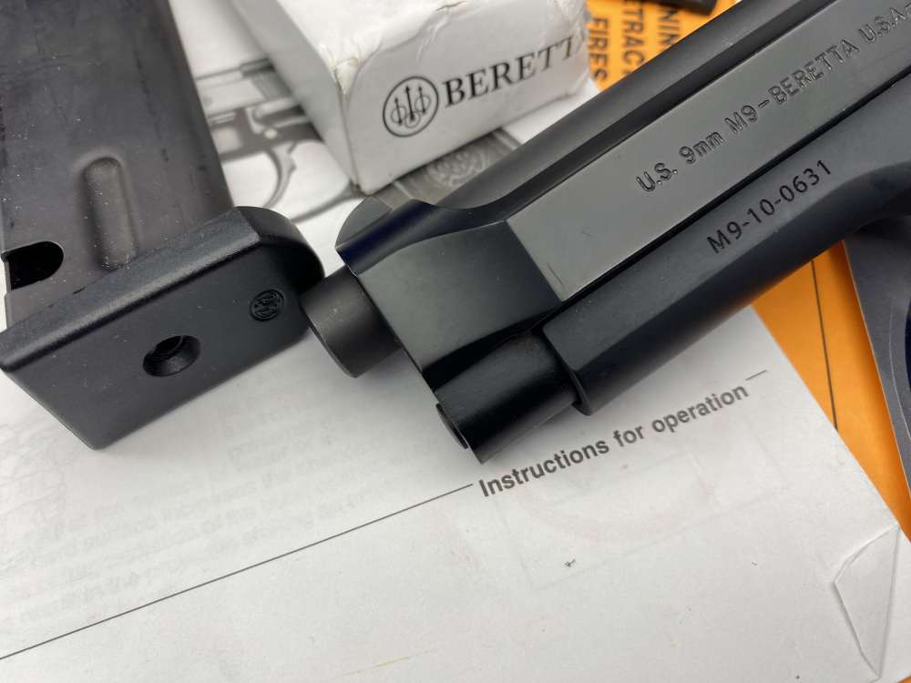 Beretta M9 25th Anniversary 9mm Black 4.9" *LIMITED EDITION 631 OF 2,010*-img-9