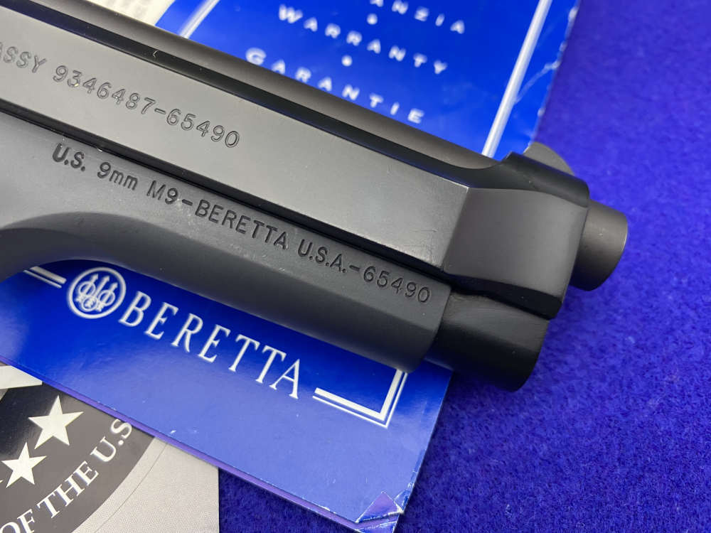 Beretta M9 25th Anniversary 9mm Black 4.9" *LIMITED EDITION 631 OF 2,010*-img-17
