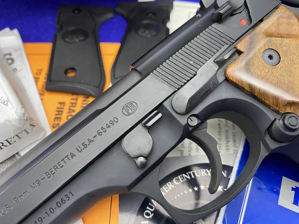 Beretta M9 25th Anniversary 9mm Black 4.9" *LIMITED EDITION 631 OF 2,010*-img-7