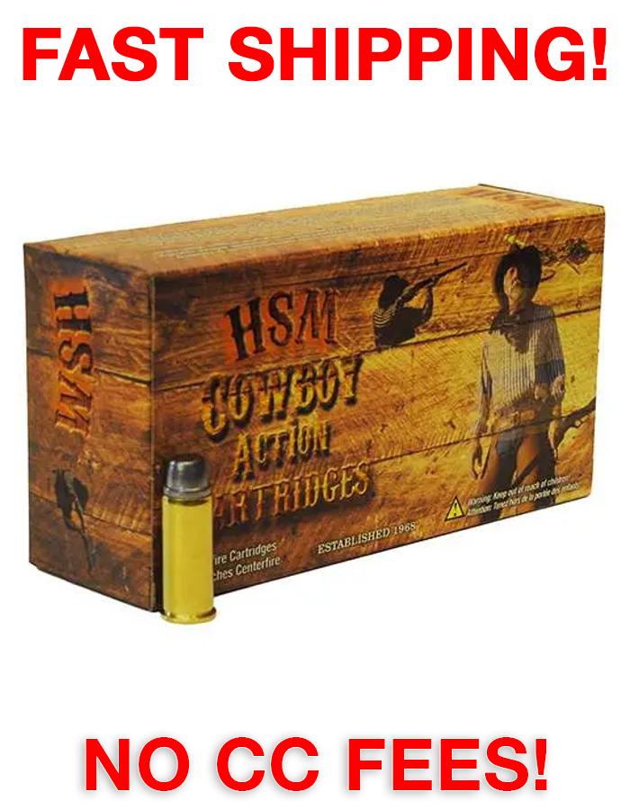 Hsm Ammunition 44 40 Win 200Gr Hl Rnfp 50Rd Box-img-0