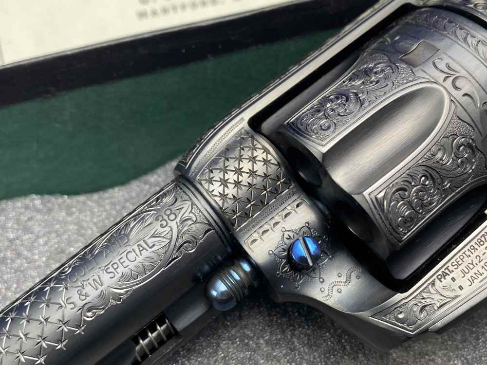 MARK SWANSON FEGA MASTER ENGRAVED USFA SAA - MATCHED CONSECUTIVE PAIR! 1/2-img-15