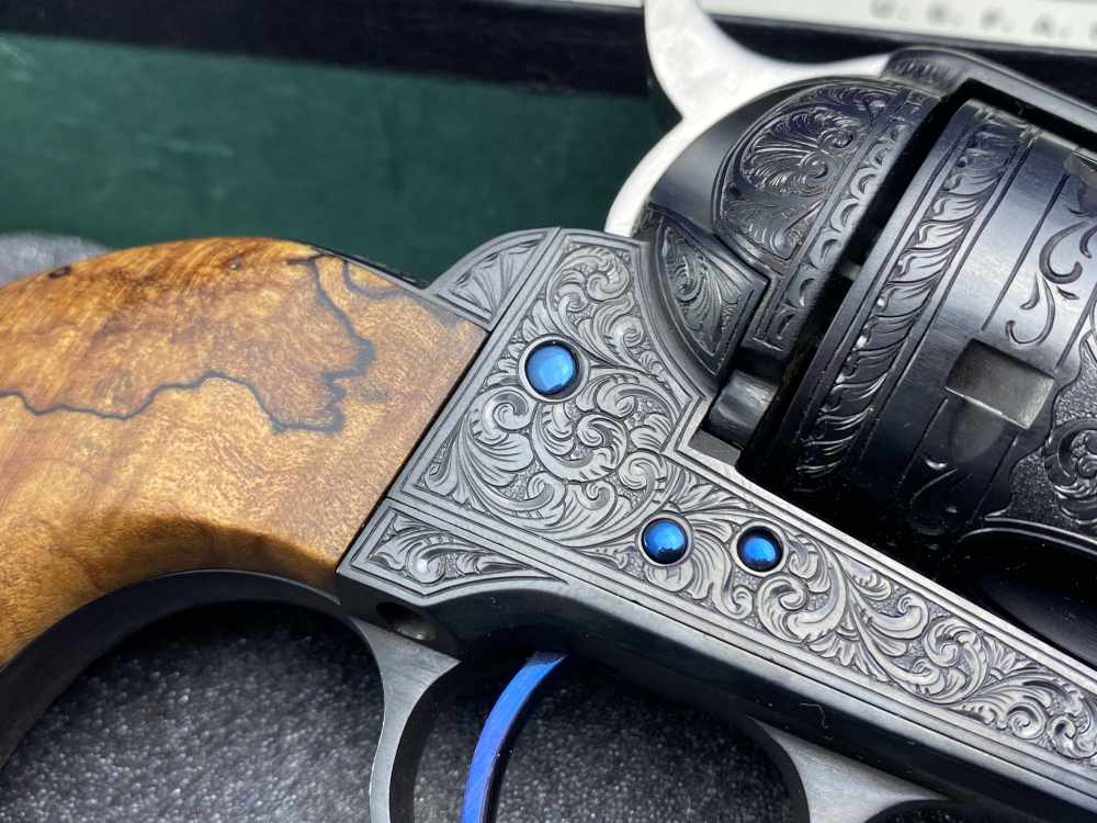 MARK SWANSON FEGA MASTER ENGRAVED USFA SAA - MATCHED CONSECUTIVE PAIR! 1/2-img-27