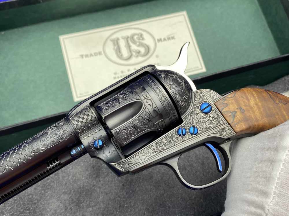MARK SWANSON FEGA MASTER ENGRAVED USFA SAA - MATCHED CONSECUTIVE PAIR! 1/2-img-81