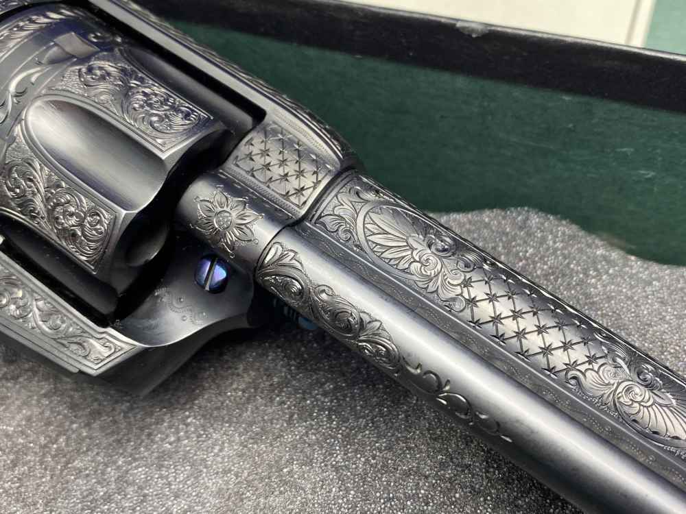 MARK SWANSON FEGA MASTER ENGRAVED USFA SAA - MATCHED CONSECUTIVE PAIR! 1/2-img-36