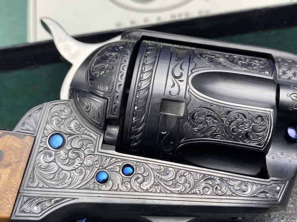 MARK SWANSON FEGA MASTER ENGRAVED USFA SAA - MATCHED CONSECUTIVE PAIR! 1/2-img-33