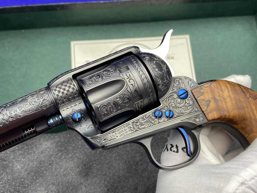MARK SWANSON FEGA MASTER ENGRAVED USFA SAA - MATCHED CONSECUTIVE PAIR! 1/2-img-43