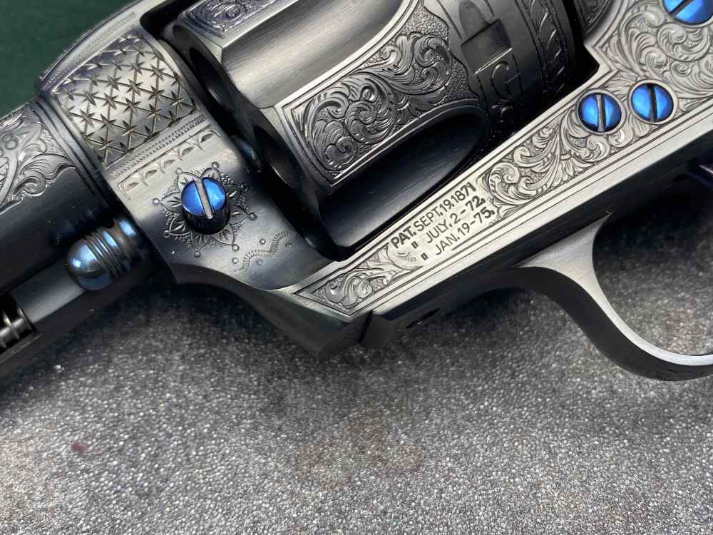 MARK SWANSON FEGA MASTER ENGRAVED USFA SAA - MATCHED CONSECUTIVE PAIR! 1/2-img-13