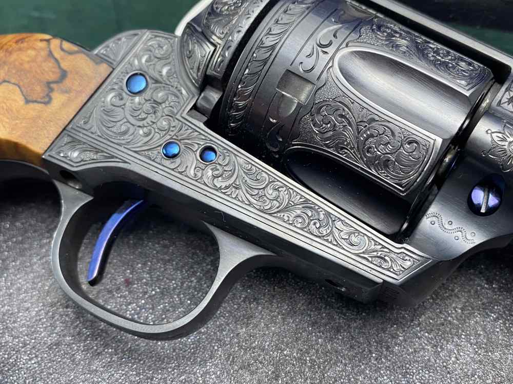 MARK SWANSON FEGA MASTER ENGRAVED USFA SAA - MATCHED CONSECUTIVE PAIR! 1/2-img-28