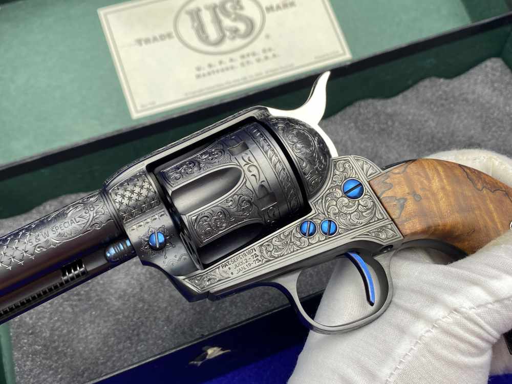 MARK SWANSON FEGA MASTER ENGRAVED USFA SAA - MATCHED CONSECUTIVE PAIR! 1/2-img-80