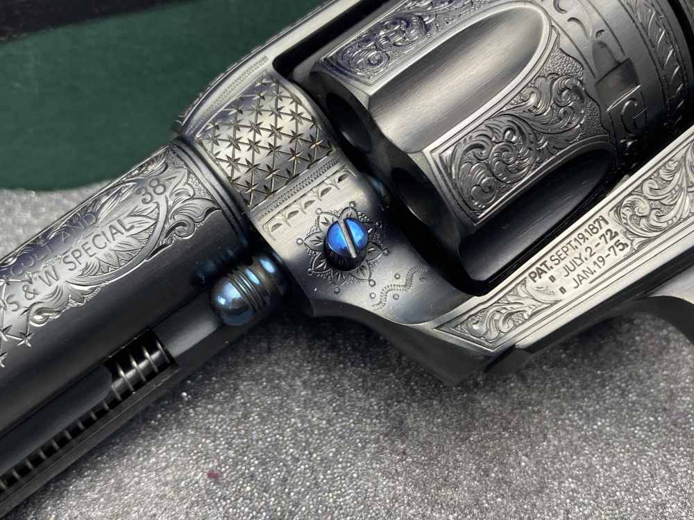 MARK SWANSON FEGA MASTER ENGRAVED USFA SAA - MATCHED CONSECUTIVE PAIR! 1/2-img-14
