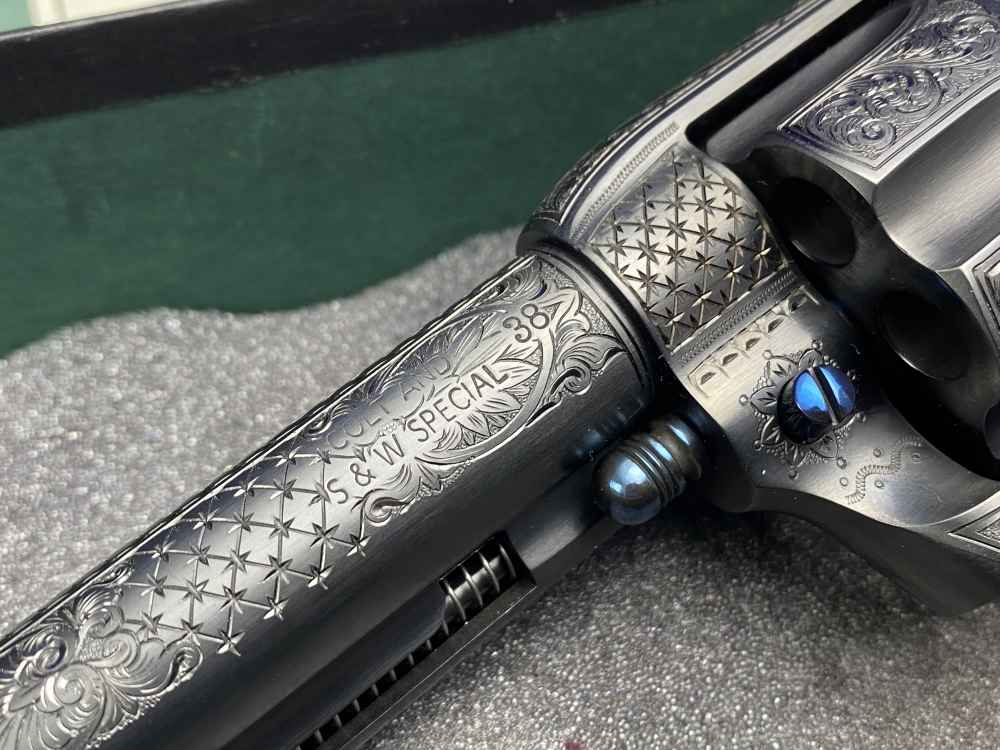 MARK SWANSON FEGA MASTER ENGRAVED USFA SAA - MATCHED CONSECUTIVE PAIR! 1/2-img-21