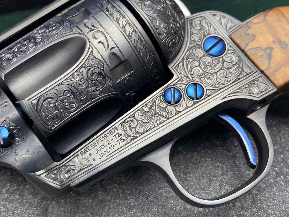 MARK SWANSON FEGA MASTER ENGRAVED USFA SAA - MATCHED CONSECUTIVE PAIR! 1/2-img-12