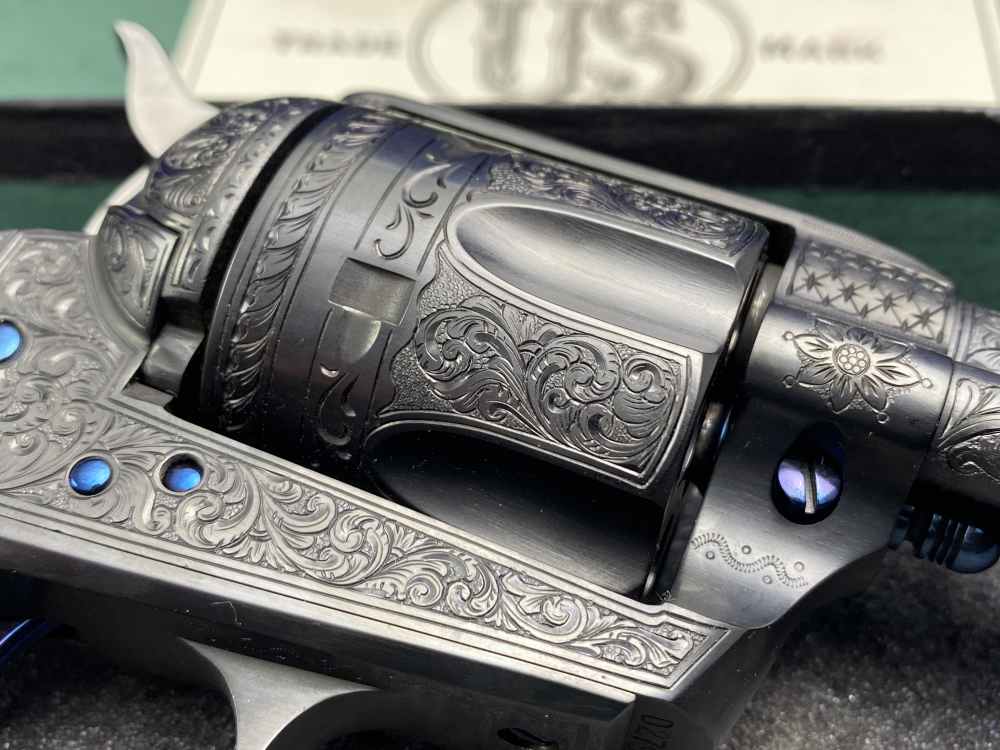 MARK SWANSON FEGA MASTER ENGRAVED USFA SAA - MATCHED CONSECUTIVE PAIR! 1/2-img-32