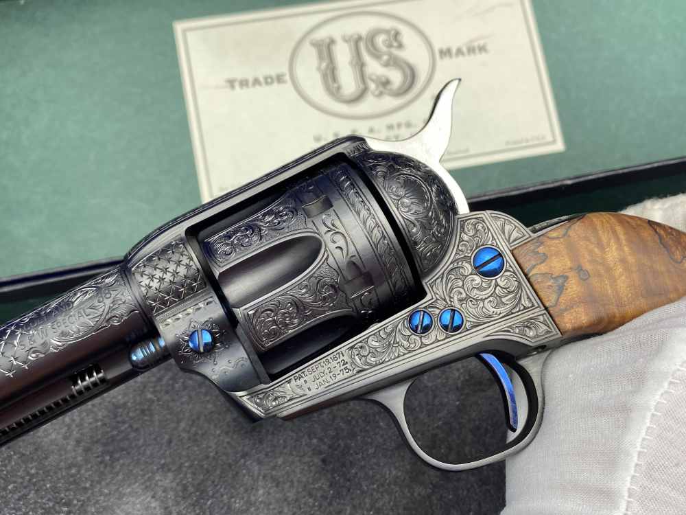 MARK SWANSON FEGA MASTER ENGRAVED USFA SAA - MATCHED CONSECUTIVE PAIR! 1/2-img-74