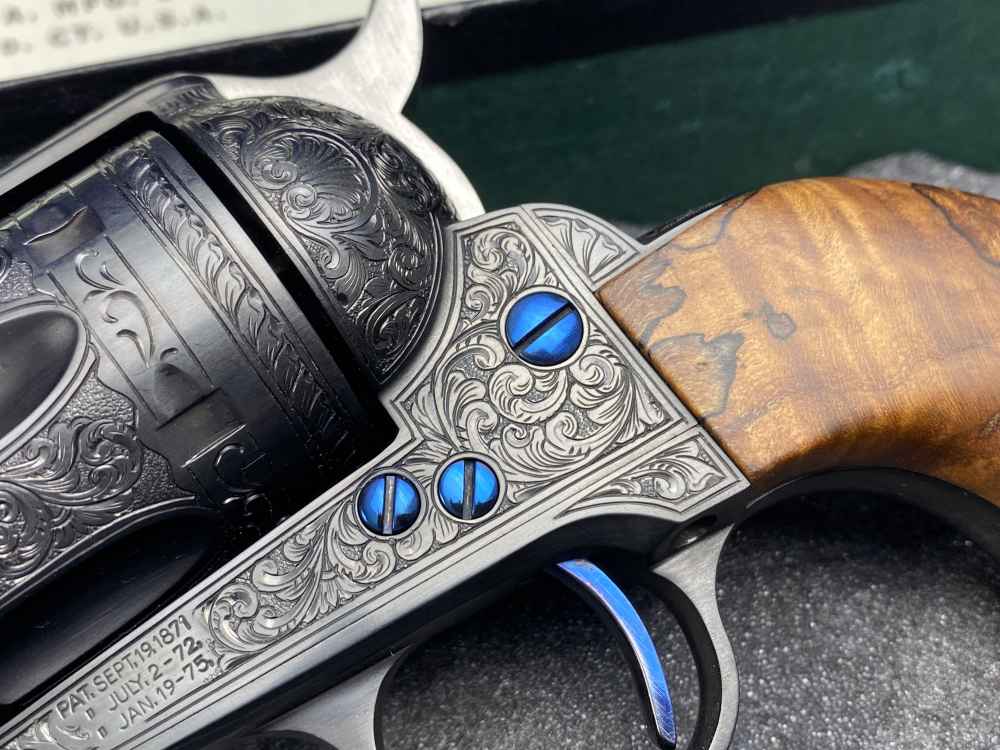 MARK SWANSON FEGA MASTER ENGRAVED USFA SAA - MATCHED CONSECUTIVE PAIR! 1/2-img-11