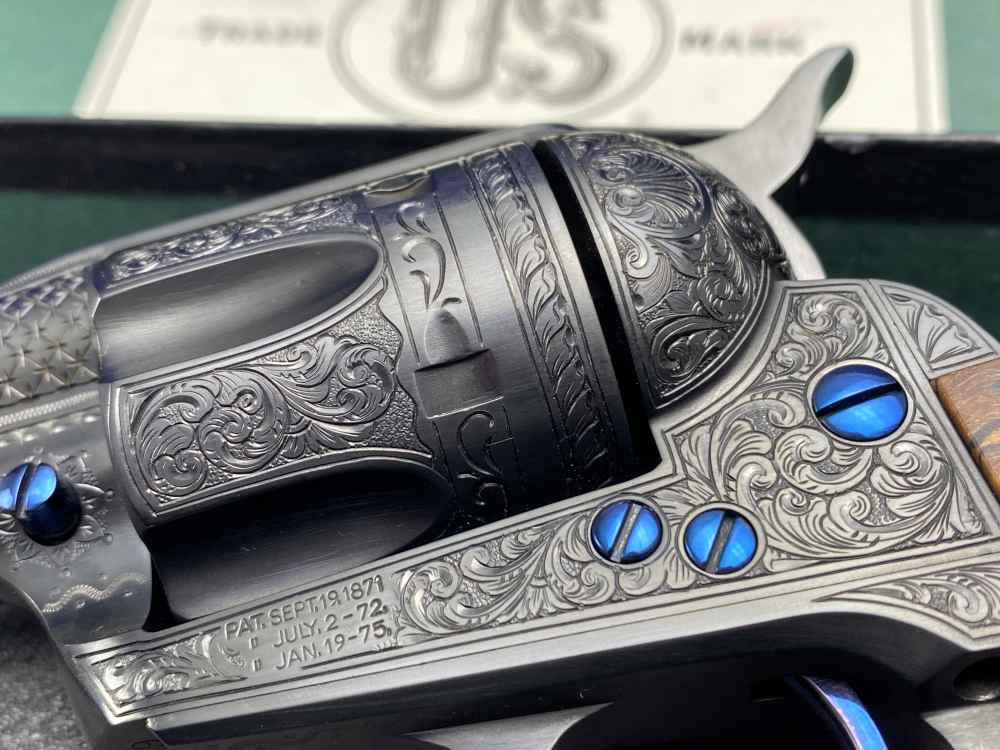 MARK SWANSON FEGA MASTER ENGRAVED USFA SAA - MATCHED CONSECUTIVE PAIR! 1/2-img-18